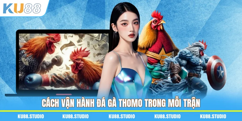 Cách vận hành đá gà Thomo trong mỗi trận